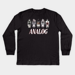 Analog Tubes Kids Long Sleeve T-Shirt